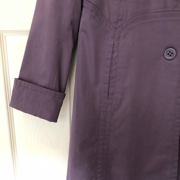 Nine West Raincoat peacoat style beautiful color - Picture 7 of 7